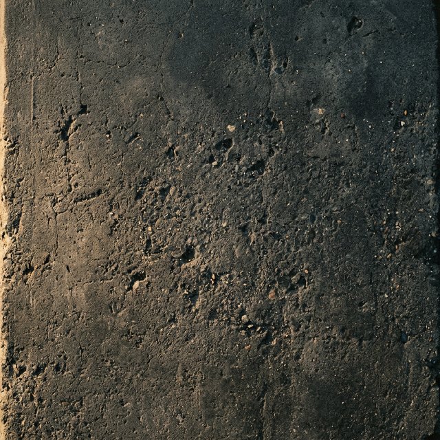 Worn concrete