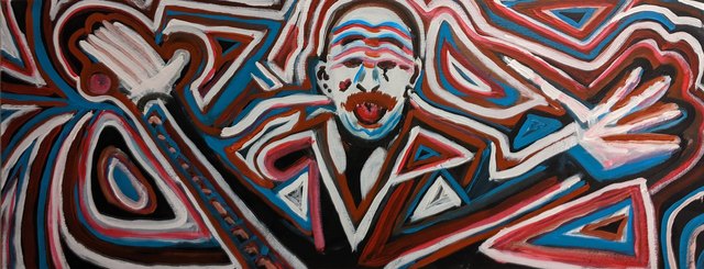 A painting by Greygray