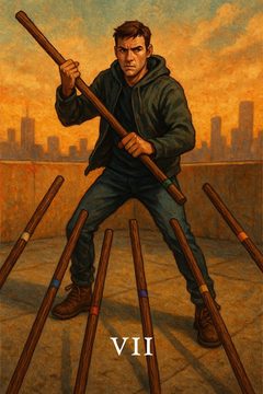 Seven of Wands